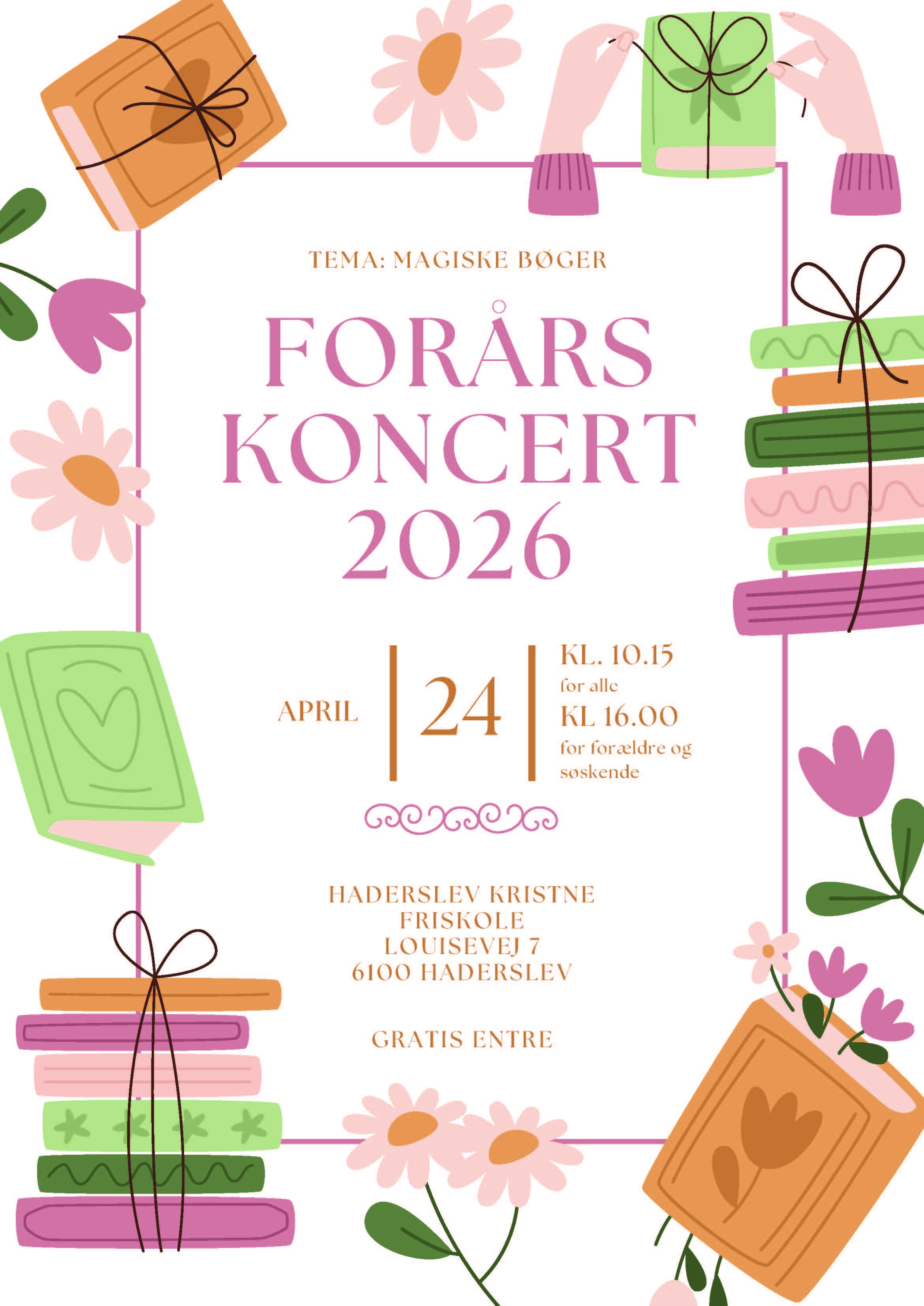 Invitation til Forårskoncert 2026