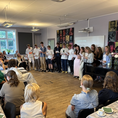 Afslutningsfest for 9. kl